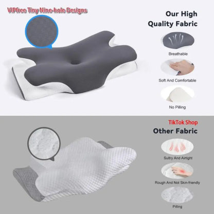 Orbia Cooling Zachte Neksteunkussens, Ergonomische Cervicale Kussens van Traagschuim, Nekondersteuning & Verlicht nek- en schouderpijn