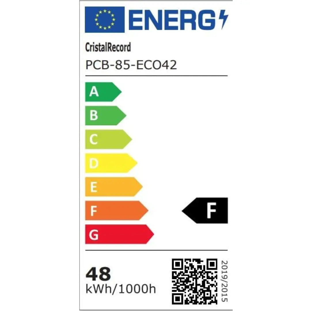 OrbiaHome Ventilador PRO de Aspas Plegables, LED 45W Motor DC 6 Velocidades Iluminación Regulable Temporizador Función Verano-Invierno Control Remoto