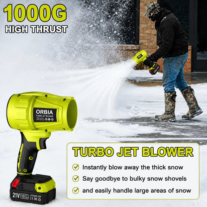 ORBIA RX9 — Cordless Leaf Blower + FREE Battery & Charger