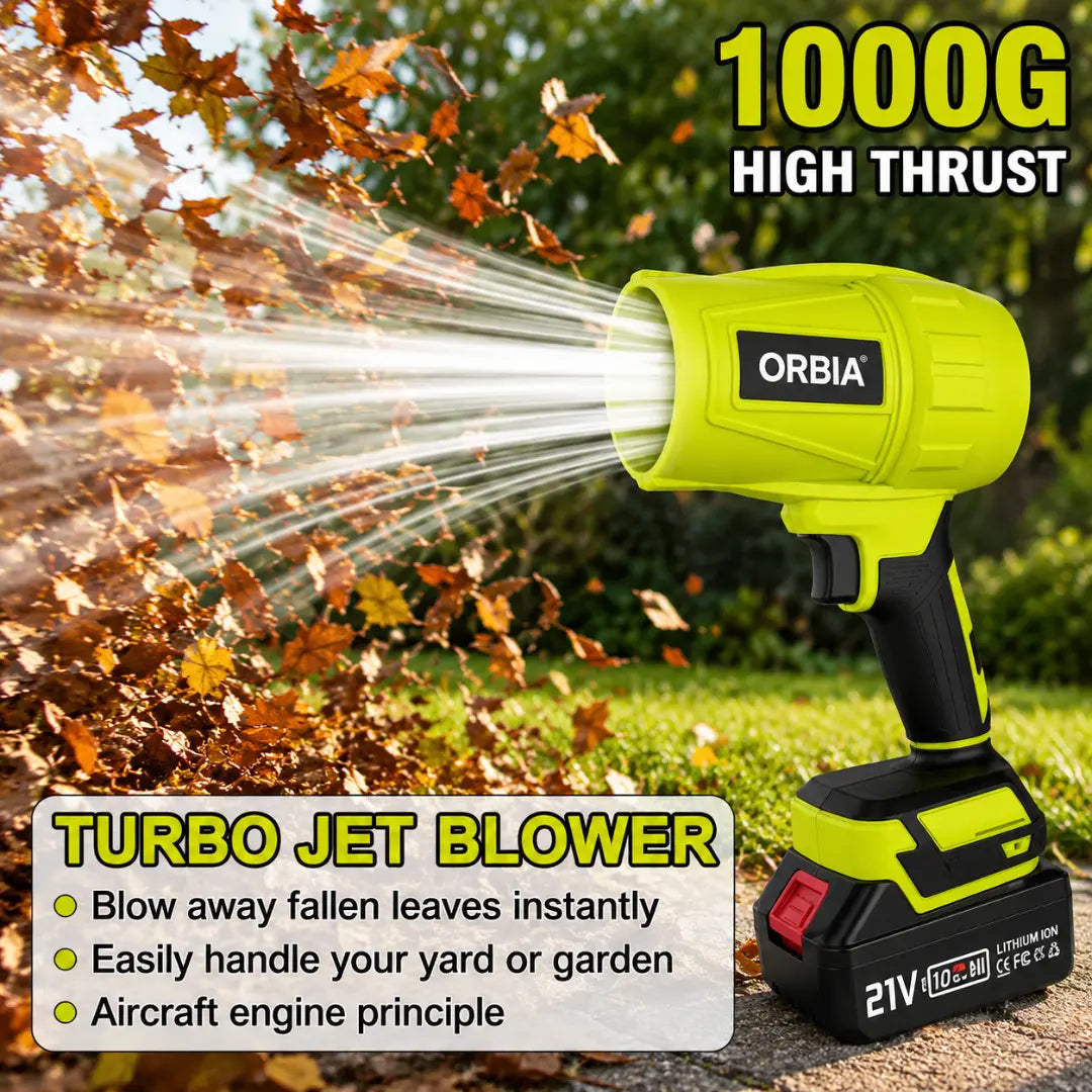ORBIA RX9 — Cordless Leaf Blower + FREE Battery & Charger